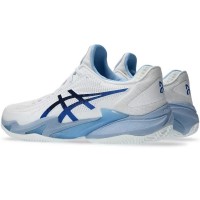 Sneakers Asics Court FF 3 Novak Clay Bianco Tonno Blu  Offerta + Economico