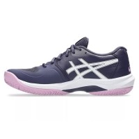 Zapatillas Asics Game FF Clay Azul Indigo Blanco Mujer  Oferta + Barato