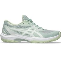 Asics Game FF Clay Lichen Green White Women''s Sneakers  Offer + Cheap