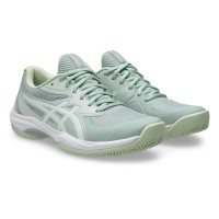 Asics Game FF Clay Lichen Green White Women''s Sneakers  Offer + Cheap