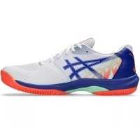 Tênis Asics Game FF Padel White Coral  Oferta + Barato
