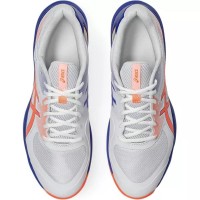Tênis Asics Game FF Padel White Coral  Oferta + Barato