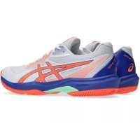 Tênis Asics Game FF Padel White Coral  Oferta + Barato