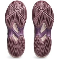 Zapatillas Asics Game FF Padel Blanco Purpura Oxide Mujer  Oferta + Barato