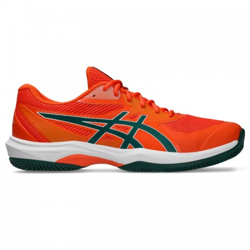 Zapatillas de Padel Asics Game FF Padel Naranja Verde