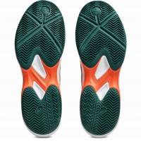 Zapatillas Asics Game FF Padel Naranja Verde