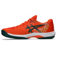 Zapatillas Asics Game FF Padel Naranja Verde