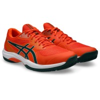 Zapatillas Asics Game FF Padel Naranja Verde