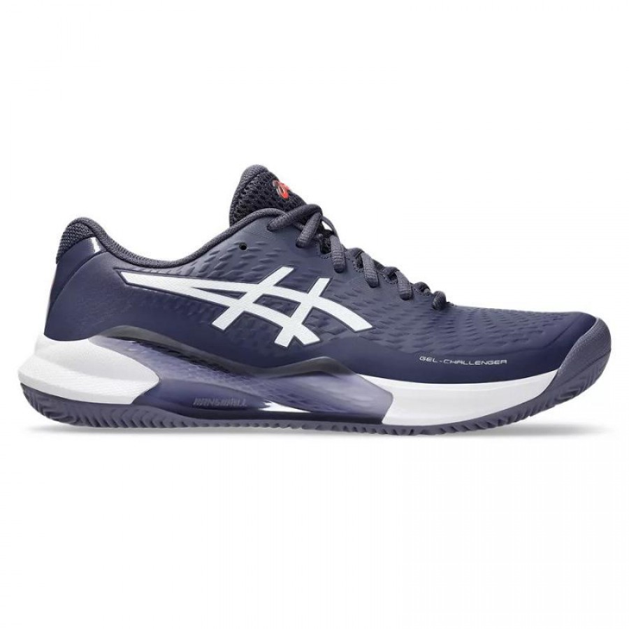 Asics Gel Challenger 14 Clay Indigo Blue White Sneakers  Offer + Cheap