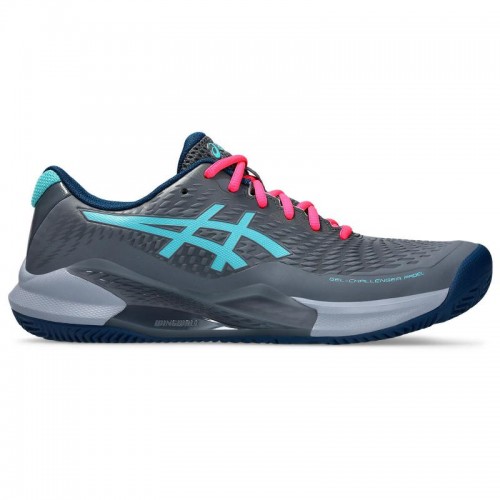 Asics Gel Challenger 14 Padel Gray Metropolis Aqua Sneakers Asics Gel Challenger 14 Padel Gray Metropolis Aqua Sneakers
