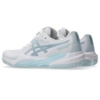 Tênis femininos Asics Gel Challenger 15 Clay White Blue