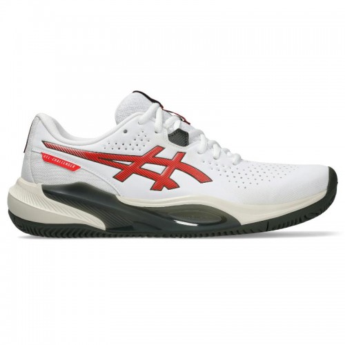 Zapatillas de Padel Asics Gel Challenger 15 Clay Blanco Rojo