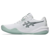 Asics Gel Challenger 15 Clay White Lichen Green Sneakers  Offer + Cheap
