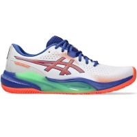 Asics Gel Challenger 15 Padel White Coral Sneakers  Offer + Cheap
