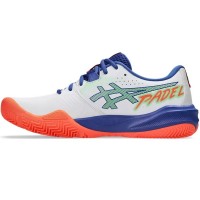 Asics Gel Challenger 15 Padel White Coral Sneakers  Offer + Cheap