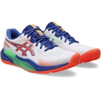 Asics Gel Challenger 15 Padel White Coral Sneakers  Offer + Cheap