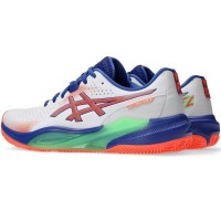 Asics Gel Challenger 15 Padel White Coral Sneakers  Offer + Cheap