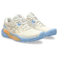 Asics Gel Challenger 15 Padel Cream Blue Stone Women''s Shoes  Offer + Cheap