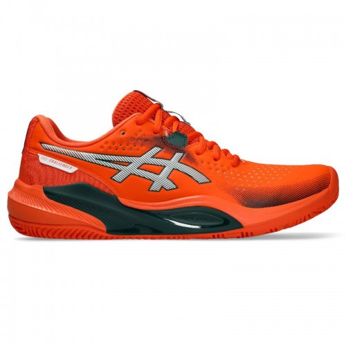 Zapatillas de Padel Asics Gel Challenger 15 Padel Naranja Verde