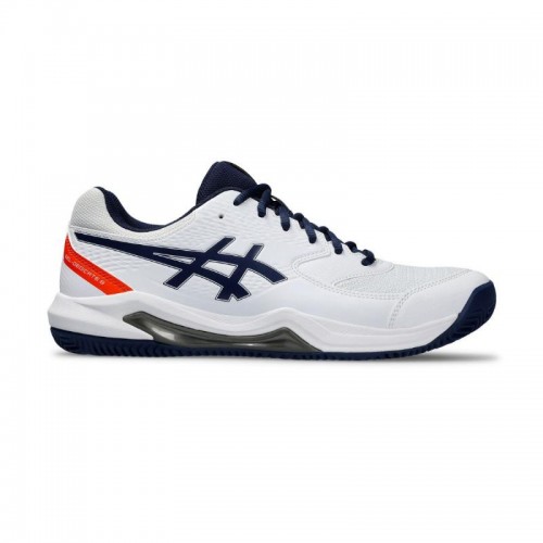 Asics Gel Dedicate 8 Clay White Navy Shoes Asics Gel Dedicate 8 Clay White Navy Shoes