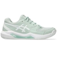 Asics Gel Dedicate 8 Clay Lichen Green White Women''s Sneakers  Offer + Cheap