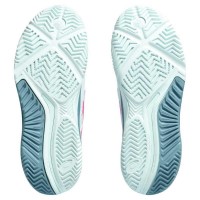 Scarpe Asics Gel Resolution 9 Padel Mint Rosa Fluo Donna  Offerta + Economico