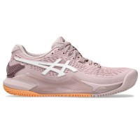Zapatillas Asics Gel Resolution 9 Clay Rosa Blanco Mujer  Oferta + Barato