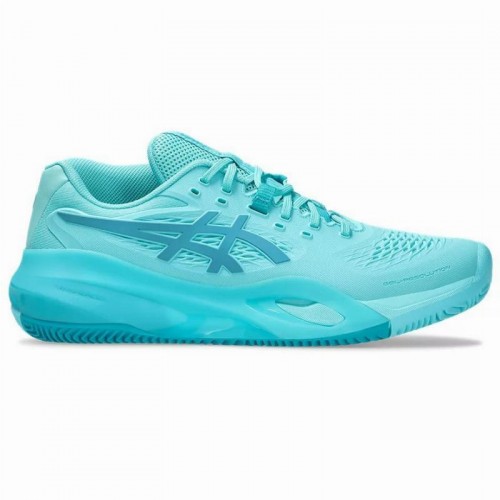 Zapatillas Asics Gel Resolution X Clay Azul Menta