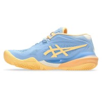 Asics Gel Resolution X Padel Blue Stone Orange Women''s Sneakers  Offer + Cheap