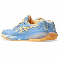 Asics Gel Resolution X Padel Blue Stone Orange Women''s Sneakers  Offer + Cheap