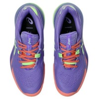 Asics Gel Resolution X Padel Purple Green Women''s Sneakers