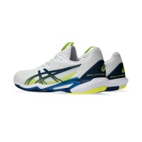 Sneakers Asics Solution Speed FF 3 Bianco Blu Mako - TERRA BATTUTA  Offerta + Economico