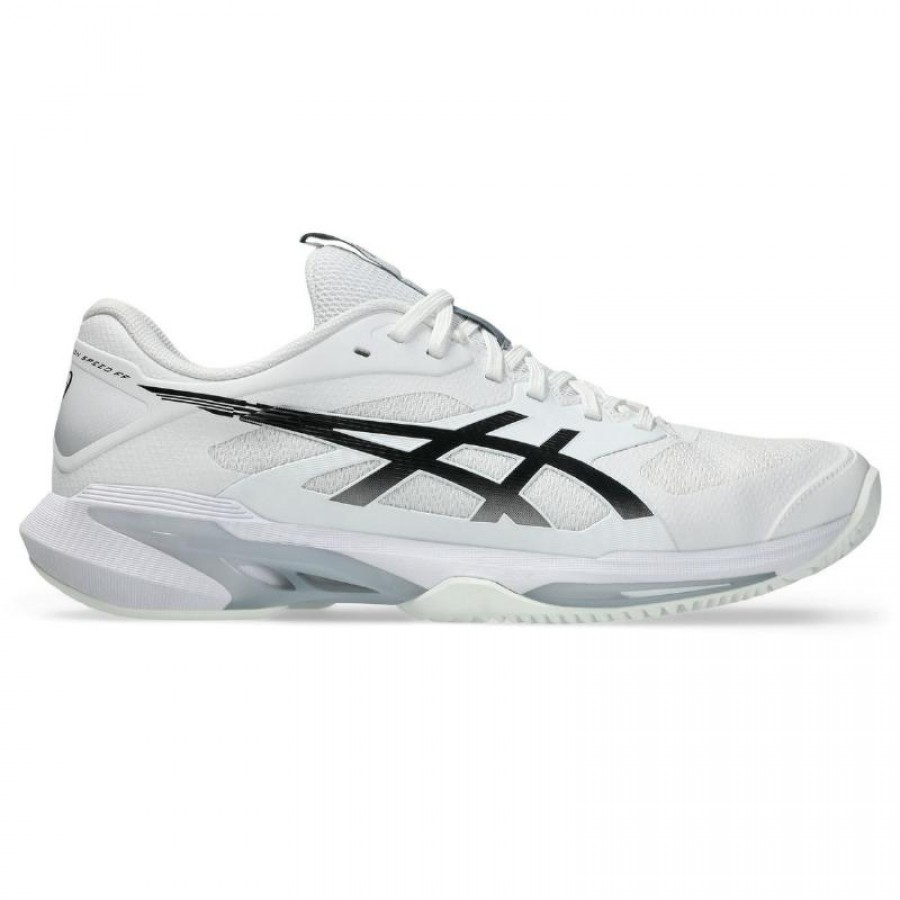 Tênis Asics Solution Speed FF 4 Clay White Preto