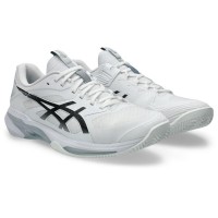 Tênis Asics Solution Speed FF 4 Clay White Preto