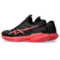 Tênis femininos Asics Solution Speed FF 4 Clay Black Red