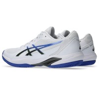 Asics Solution Swift FF 2 Clay White Cobalt Blue Sneakers  Offer + Cheap