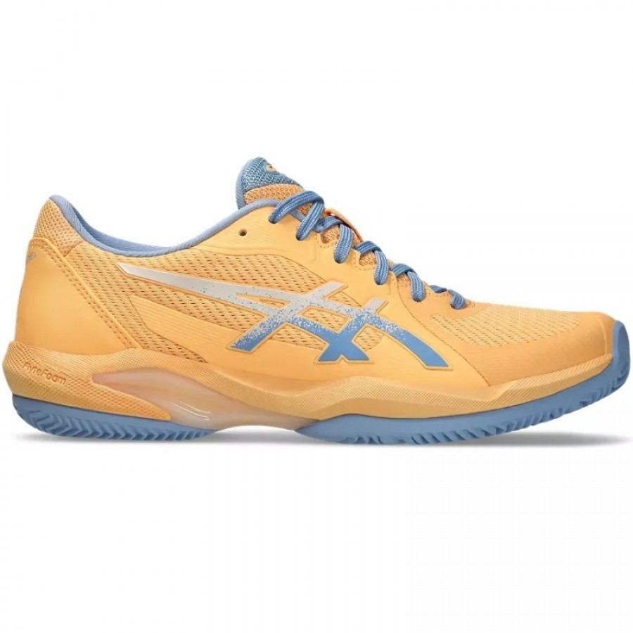 Zapatillas Asics Solution Swift FF 2 Padel Naranja Crema Mujer  Oferta + Barato
