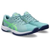Asics Solution Swift FF Padel Teal Lime Shoes  Offer + Cheap