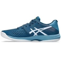 Baskets Asics Solution Swift FF Teal White  Offre - Pas cher