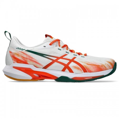 Zapatillas de Padel Asics Sonicsmash FF Blanco Naranja