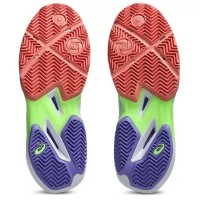 Tênis femininos Asics Sonicsmash FF Branco Rosa