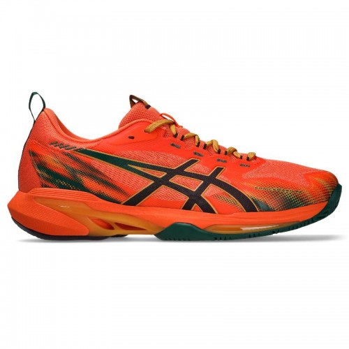 Zapatillas de Padel Asics Sonicsmash FF Naranja Granate Oscuro