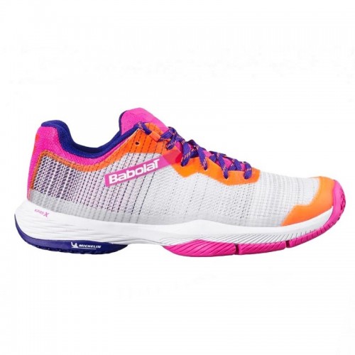 Zapatillas Babolat Jet Ritma Gris Rosa Mujer Zapatillas Babolat Jet Ritma Gris Rosa Mujer