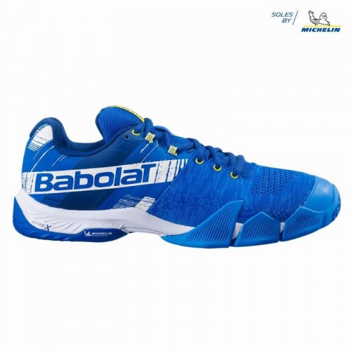 Zapatillas Babolat Movea Azul Blanco Hombre Zapatillas Babolat Movea Azul Blanco Hombre