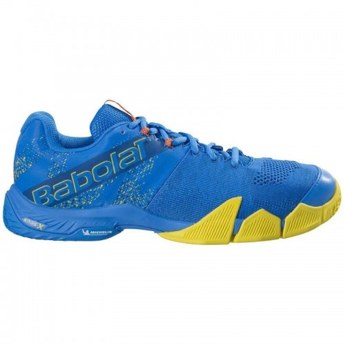 Babolat Movea French Blue Yellow Sneakers Babolat Movea French Blue Yellow Sneakers