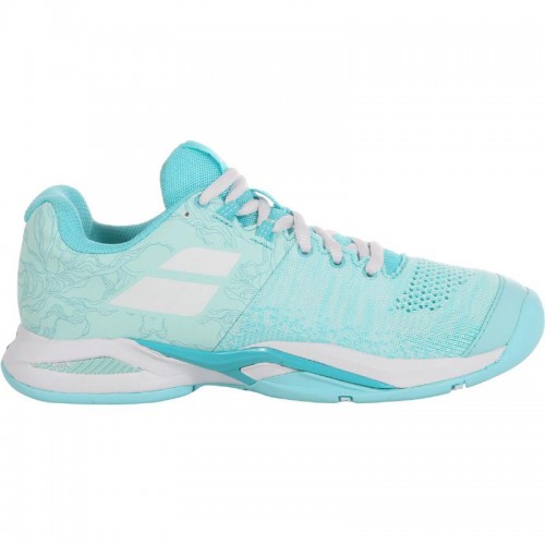 Zapatillas Babolat Propulse Blast Clay Azul Cielo Mujer Zapatillas Babolat Propulse Blast Clay Azul Cielo Mujer