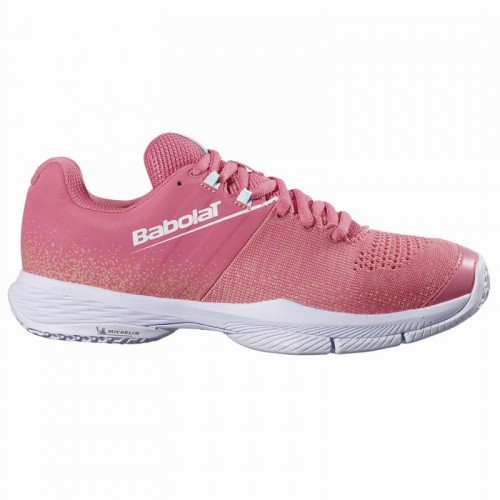 Zapatillas de Padel Babolat Sensa Coral Mujer