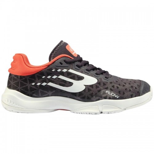Zapatillas Bullpadel Flow 24I Gris Naranja Mujer Zapatillas Bullpadel Flow 24I Gris Naranja Mujer