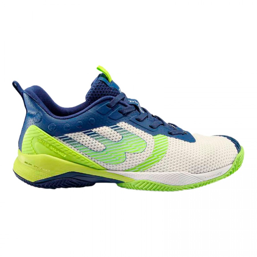 Bullpadel Juan Tello Vertex Grip 22I Bianco Verde Sneakers  Offerta + Economico