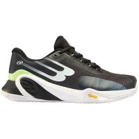 Zapatillas Bullpadel Paquito Navarro Hack Vibram 24I Negro Verde  Oferta + Barato